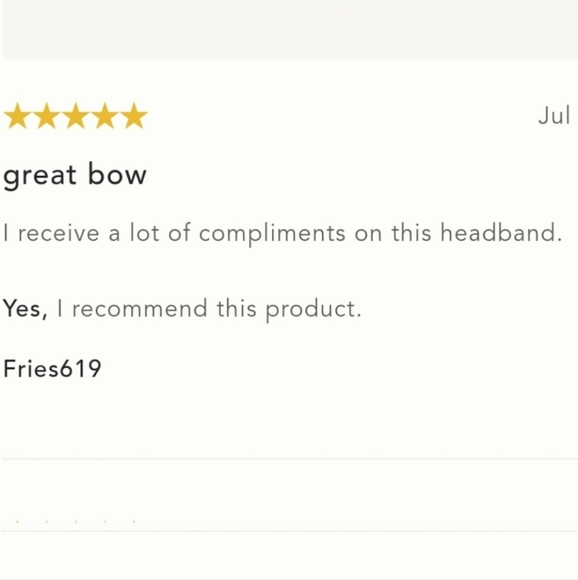 Anthropologie Elettra Bow Headband- pale sky blue - Picture 6 of 10